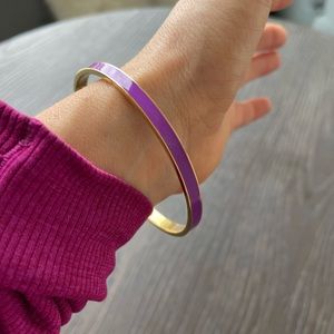 Kate spade Purple Gold Bracelet